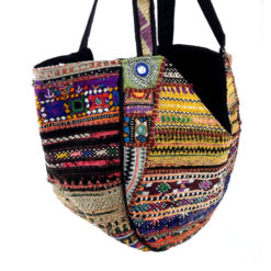 Banjara handgefertigte Tasche aus Rajasthan, indien - vintage Shopper handcrafted in India