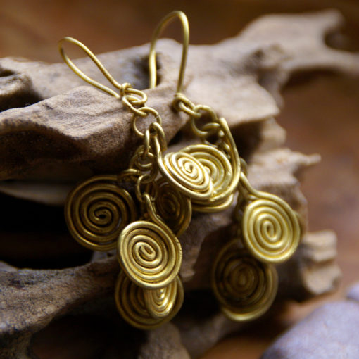earrings Gipsy G´s - handcrafted dokra earrings