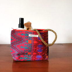handcrafted cosmeticbag , handgefertige Kosmetiktasche , Kulturbeutel