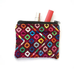 handcrafted pouch from guatemala, cosmeticbag, jewelry bag , purse