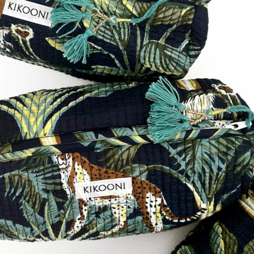 Kikooni- Kosmetiktaschen Set of 3 "Jungle"